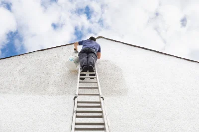 Peinture extérieure à Magnien — façades et ravalement